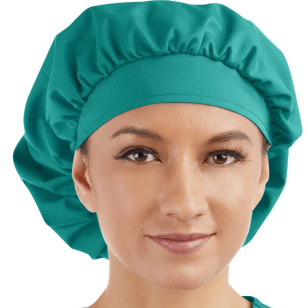 Teal Professional Working Wear Cap/Hat with Simple Cool Comfortable Spandex